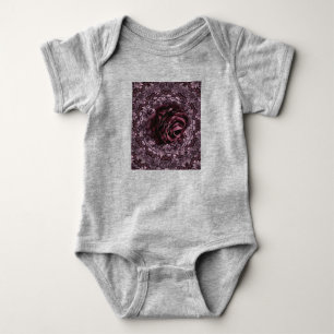 Rose Mandala Baby Strampler