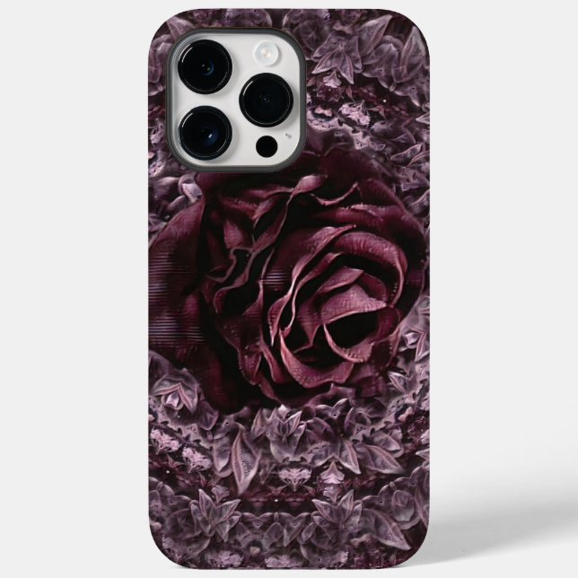 Rose Mandala Case-Mate iPhone 14 Pro Max Hülle (Rückseite)