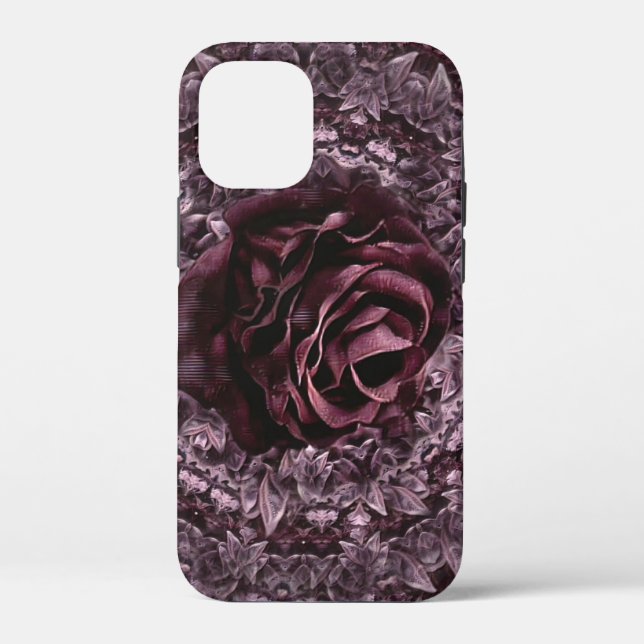 Rose Mandala Case-Mate iPhone Hülle (Rückseite)