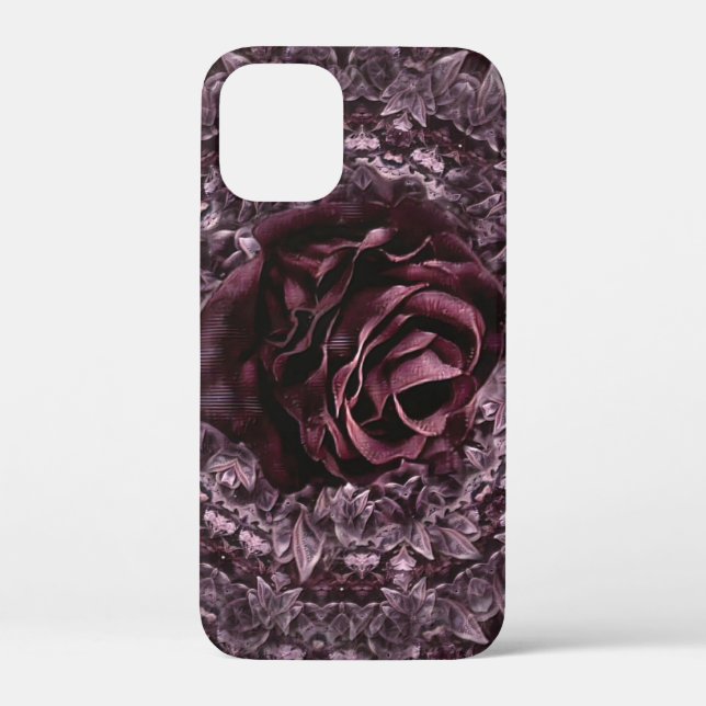 Rose Mandala Case-Mate iPhone Hülle (Rückseite)
