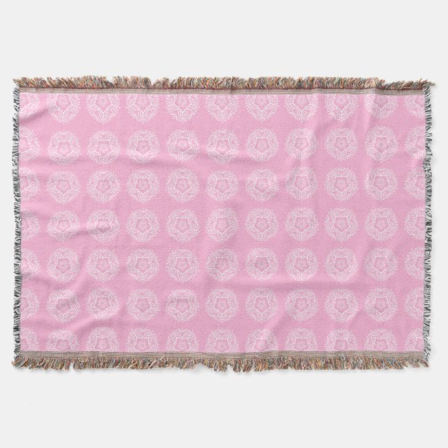 Rose Mandala Decke (Vorderseite)