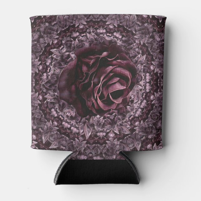 Rose Mandala Dosenkühler (Vorderseite)