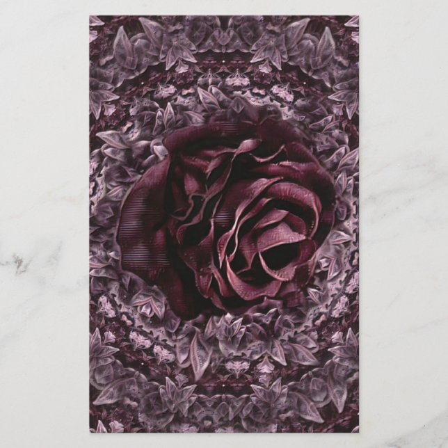 Rose Mandala Flyer (Vorne)
