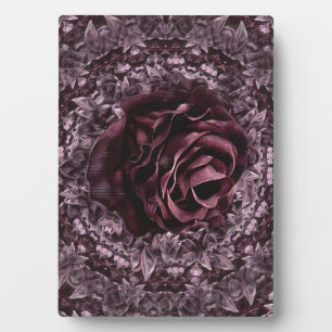 Rose Mandala Fotoplatte