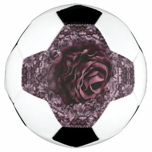 Rose Mandala Fußball