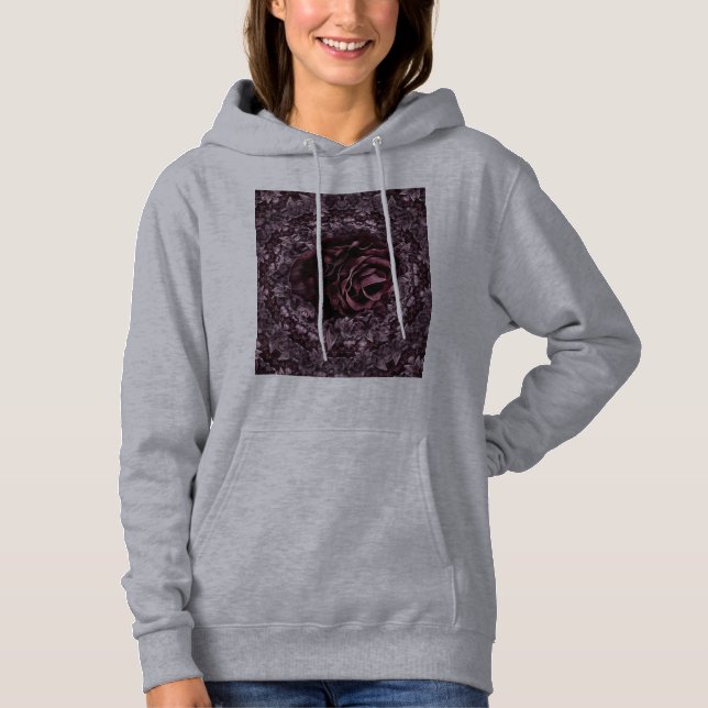 Rose Mandala Hoodie (Vorderseite)