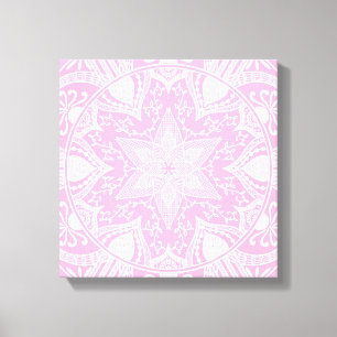 Rose Mandala Leinwanddruck