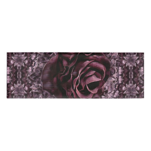 Rose Mandala Namenschild