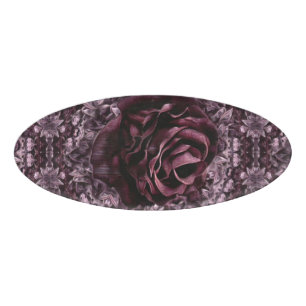 Rose Mandala Namenschild