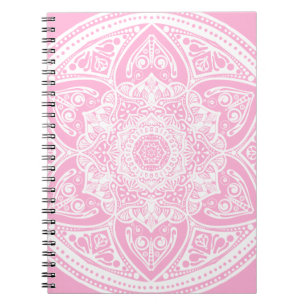 Rose Mandala Notizblock