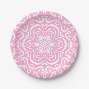 Rose Mandala Pappteller