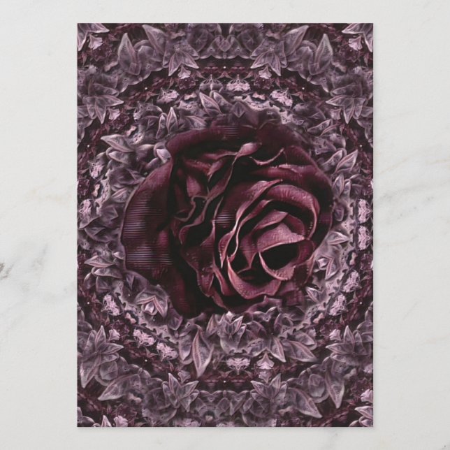 Rose Mandala Programm (Vorderseite)