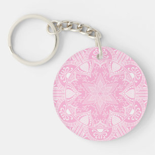 Rose Mandala Schlüsselanhänger