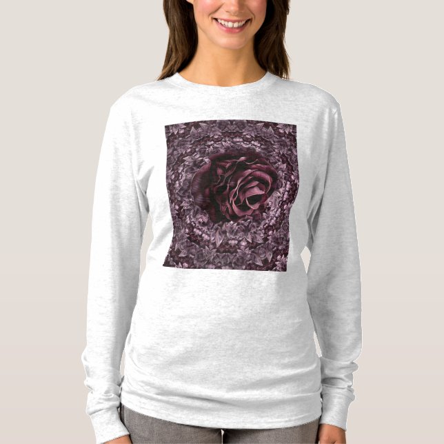 Rose Mandala T-Shirt (Vorderseite)