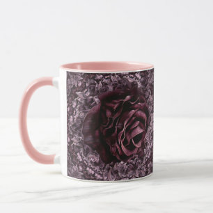 Rose Mandala Tasse