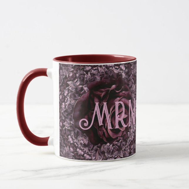 Rose Mandala Tasse (Links)