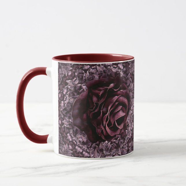 Rose Mandala Tasse (Links)