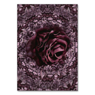 Rose Mandala Tischnummer