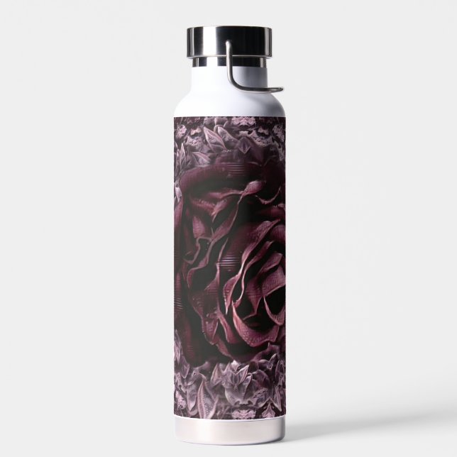 Rose Mandala Trinkflasche (Links)
