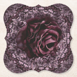 Rose Mandala Untersetzer