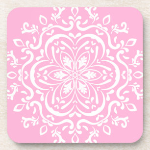Rose Mandala Untersetzer