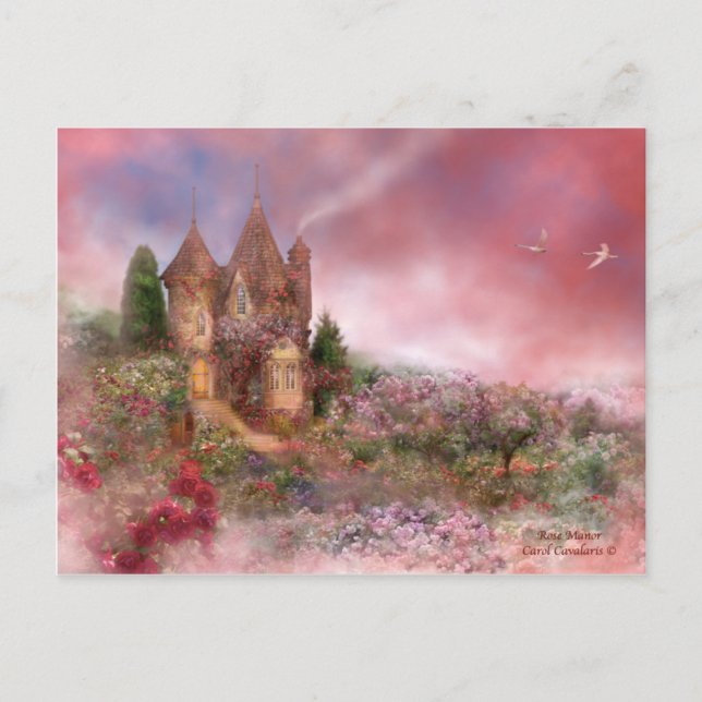 Rose Manor Postcard Postkarte (Vorderseite)