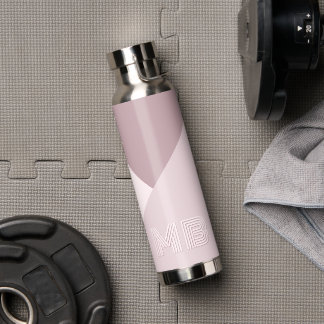 Rose Mauve Blush Pink Trinkflasche