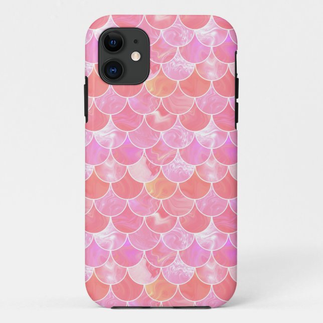 Rose-Meerjungwaage Case-Mate iPhone Hülle (Rückseite)