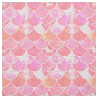 Rose-Meerjungwaage Stoff