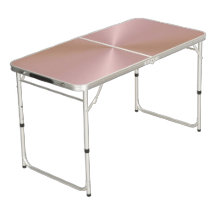 Rose Metallic Pong Table