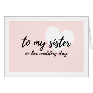 Rose mignon de coeur "à ma soeur son jour du