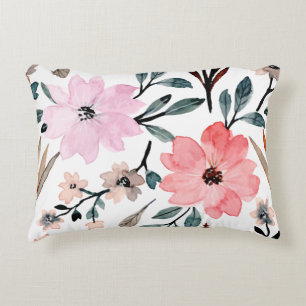 rose mignon fleur Accent Coussin