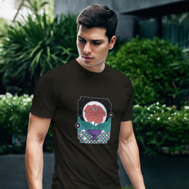 Rose mit Auge T-Shirt (Von Creator hochgeladen)