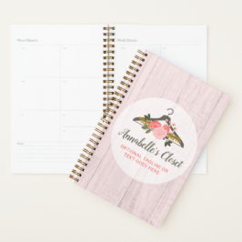 Rose mit Blumenbezug Boutique Planer