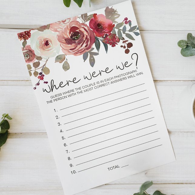 Rose mit Roter Blüte Flyer (Von Creator hochgeladen)