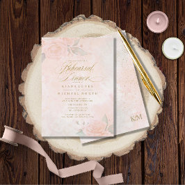 Rose mit weichem Erröten Hochzeitessen Probe ID828