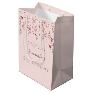 Rose Mittlere Geschenktüte
