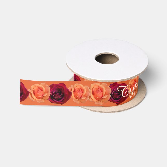 Rose Multifunktionsleisten, benutzerdefinierte Ora Satinband (Spule)