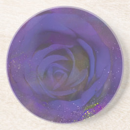 Rose Mystic Midnight Dessous de verre Sandstone