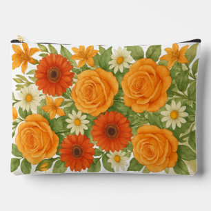 Rose, Narben und Daisy-Drucktasche Zubehörtasche