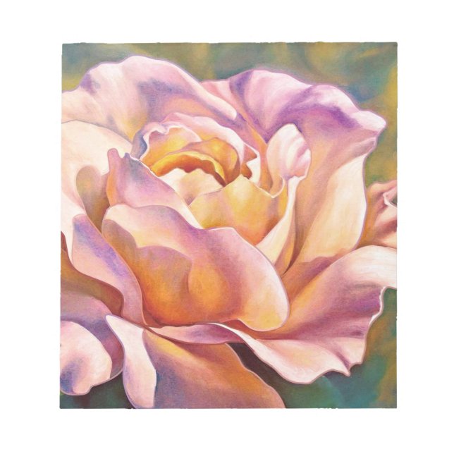Rose Notizblock (Vorderseite)