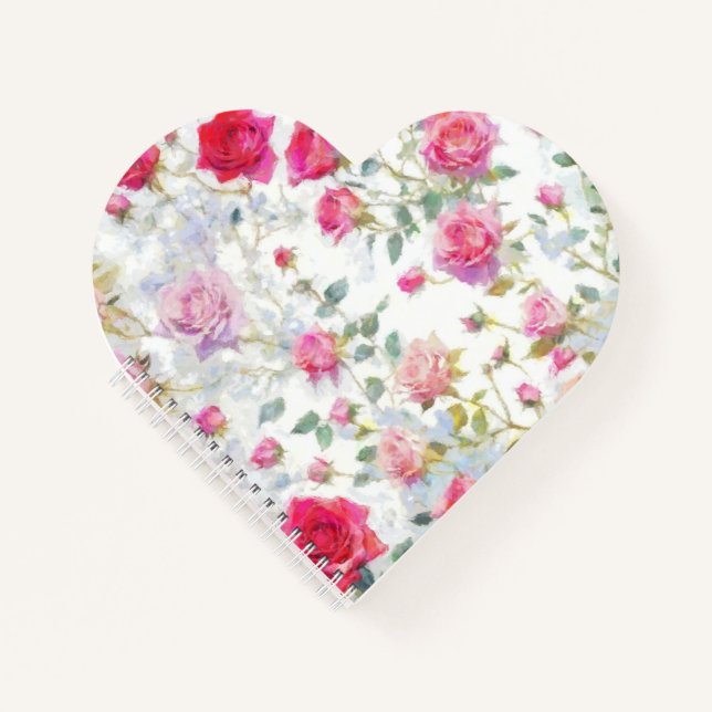 Rose Notizbuch (Vorderseite)