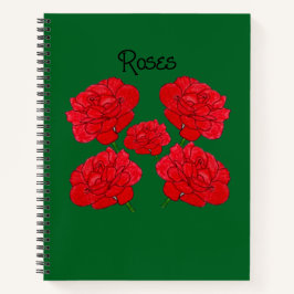 Rose Notizbuch