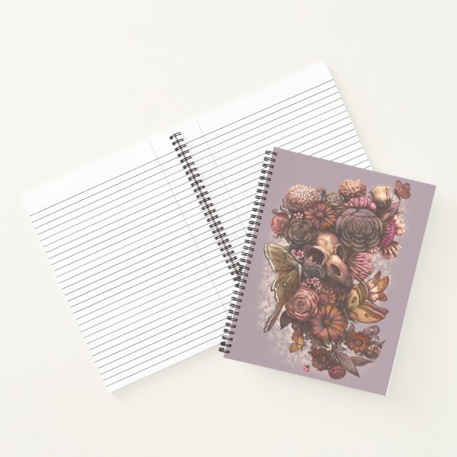 Rose Notizbuch (Innenseite)
