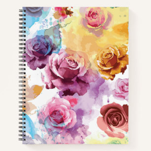 Rose Notizbuch