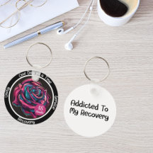 Rose Nüchternheits-Chip | 12-Schritte-Erholungsges