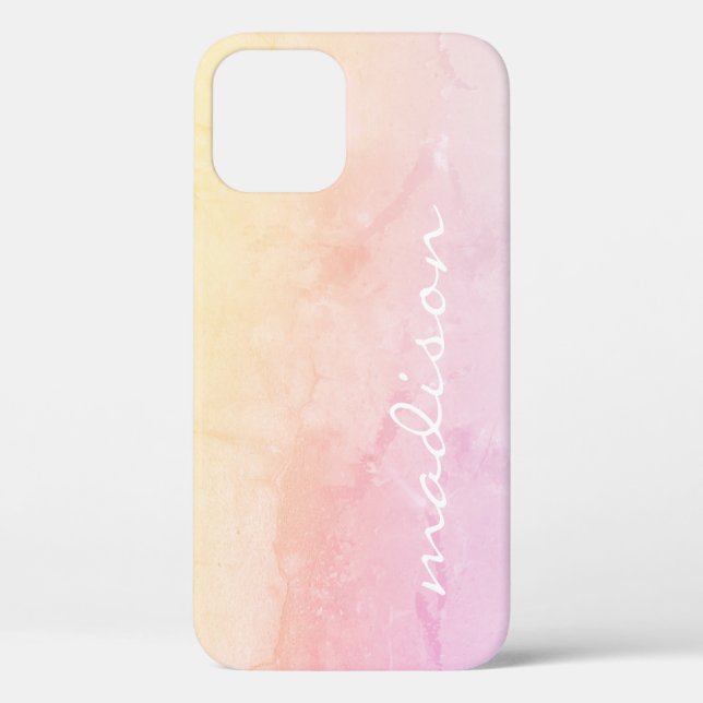 Rose Ombre Glam Case-Mate iPhone Hülle (Rückseite)