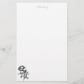 Rose Papier - Personalisiert
