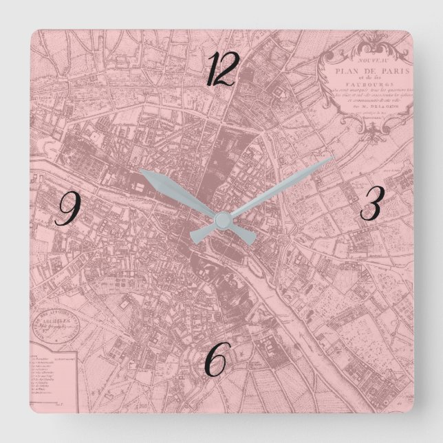 Rose Pariser Uhr (Vorderseite)