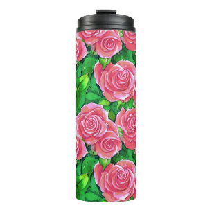 Rose Peach/Coral Orange Thermosbecher